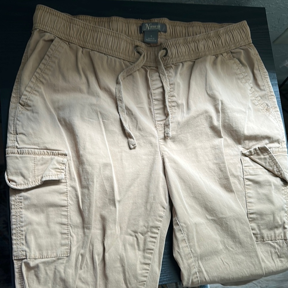 Men's Tan Cargo Pants